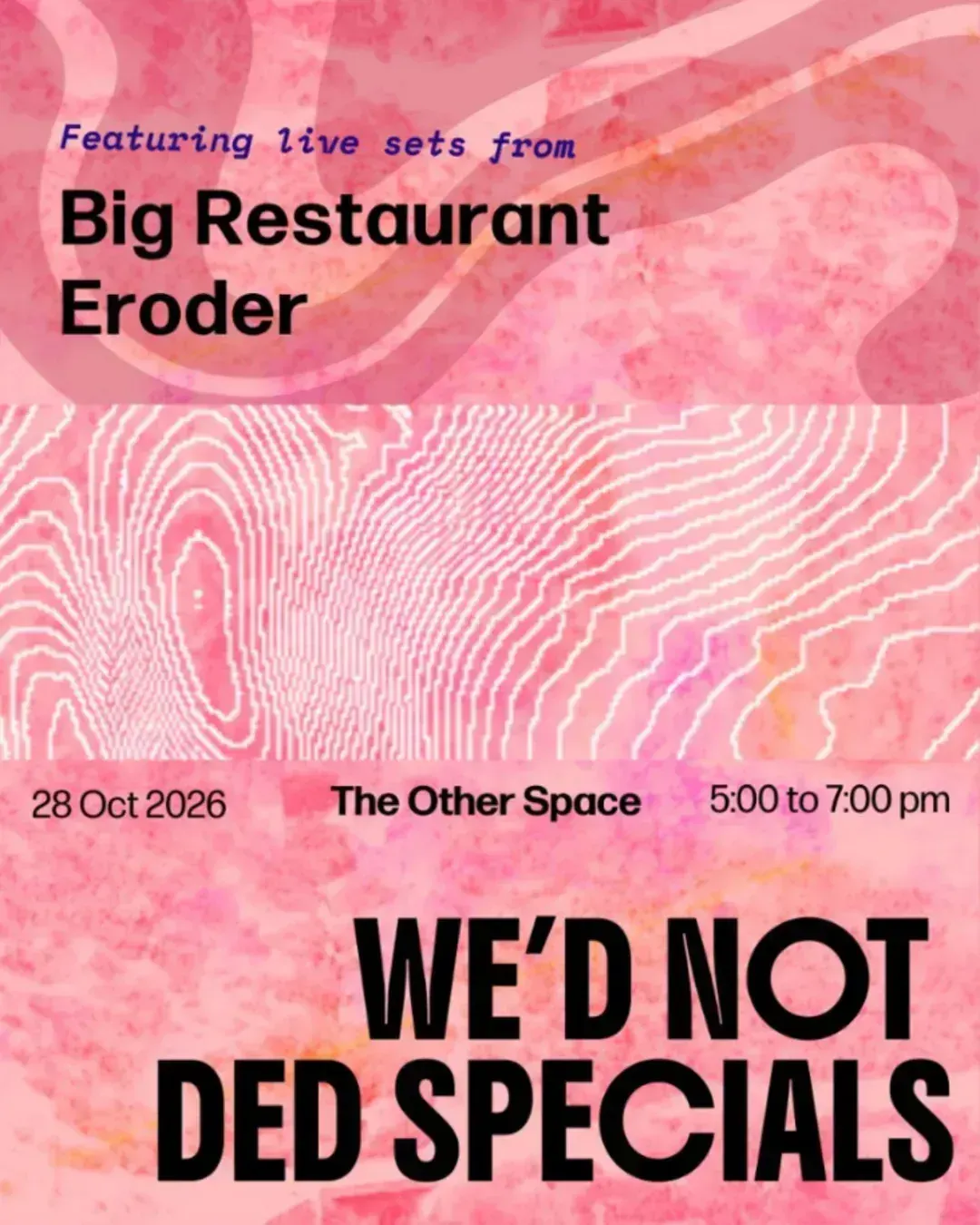 WE’D NOT DED SPECIALS