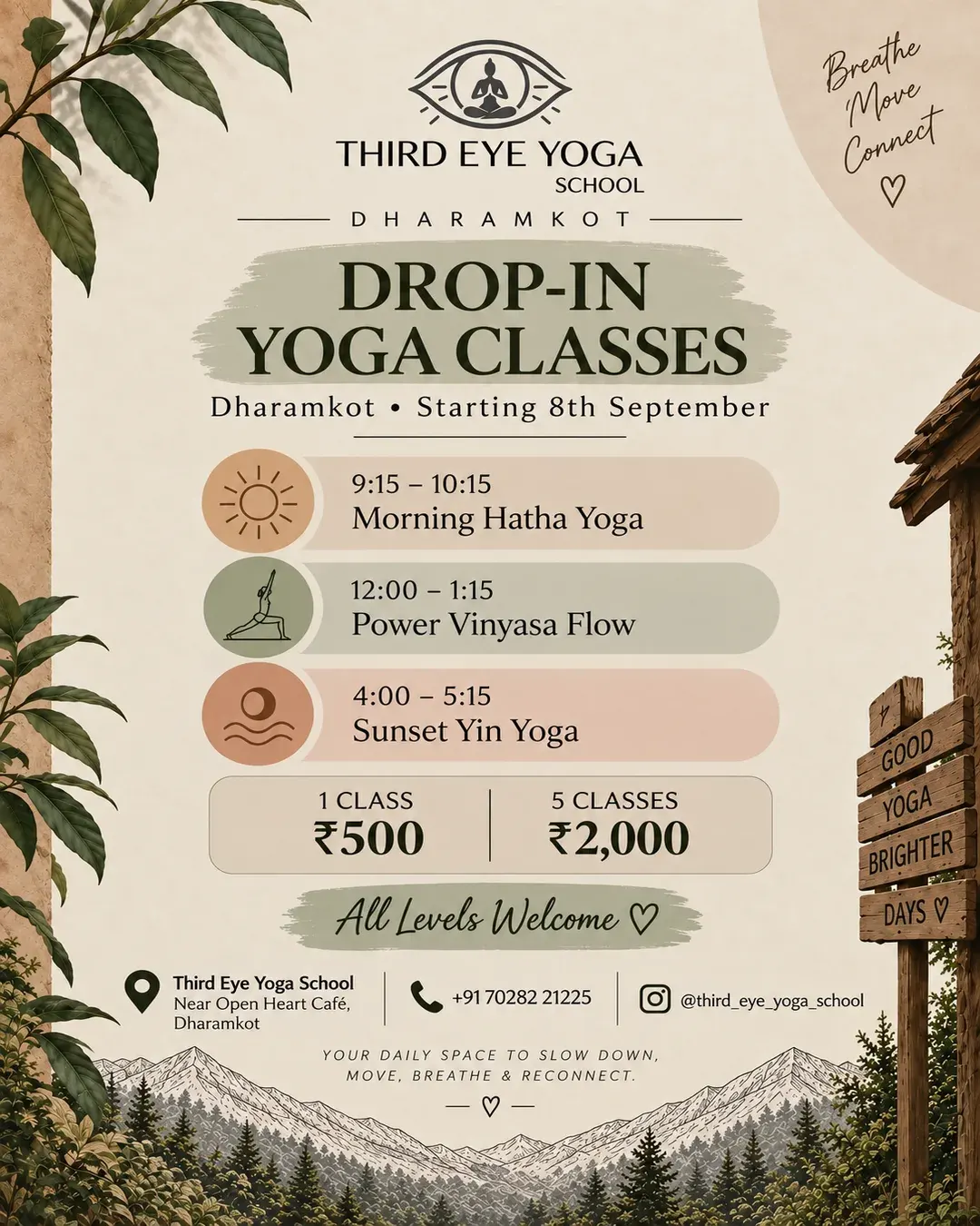 Drop-in Yoga Classes