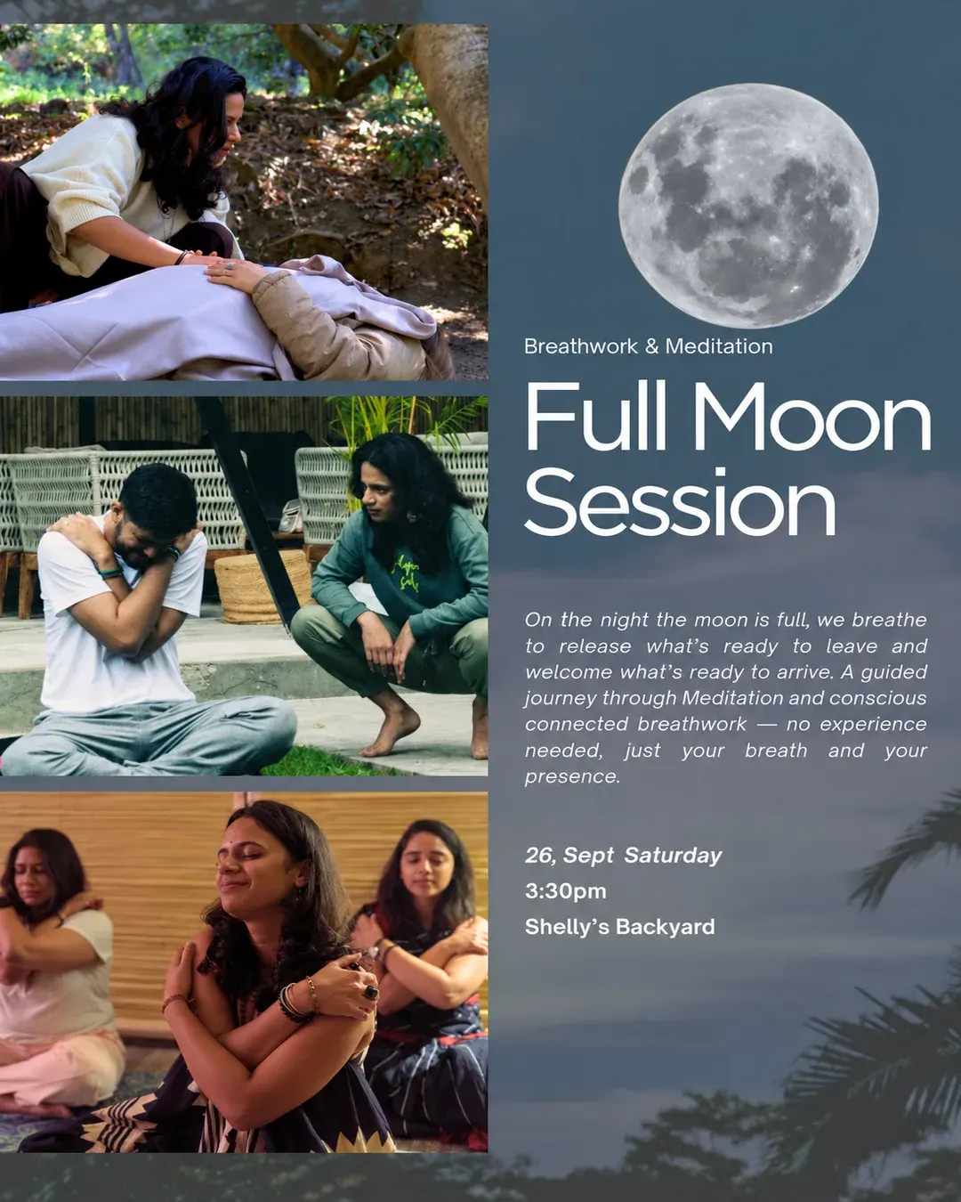 Breathwork & Meditation - Full Moon Session