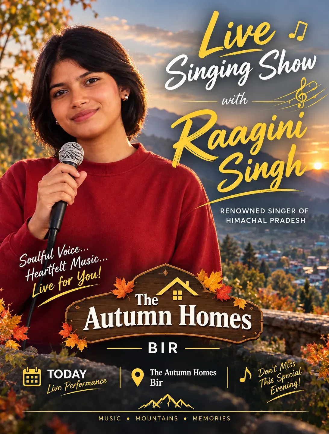 Live Singing Show with Raagini Singh