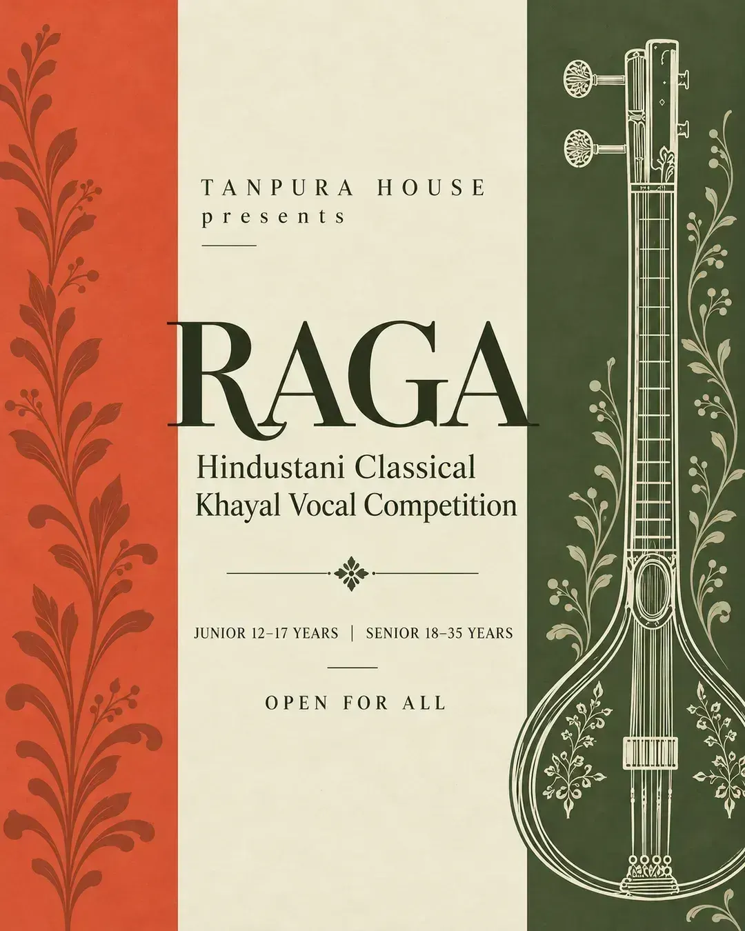 RAGA Hindustani Classical Khayal Vocal Competition