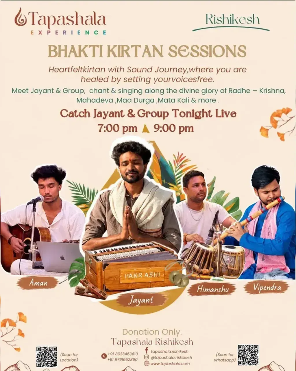 Bhakti, Kirtan & Healing Journey