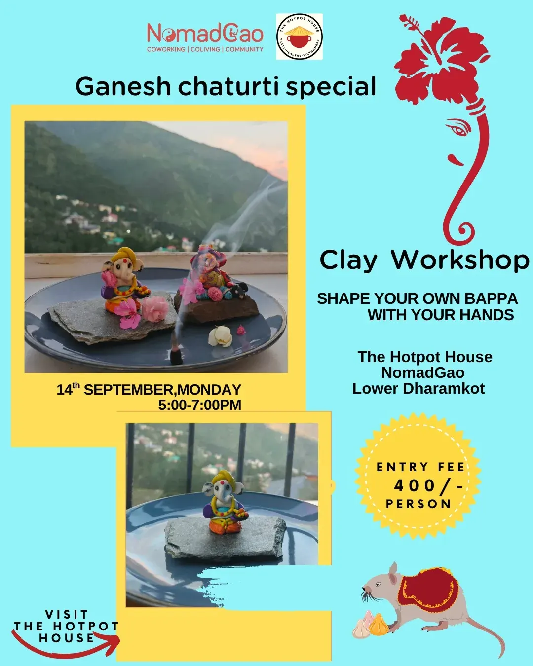 Ganesh Chaturti Special Clay Workshop