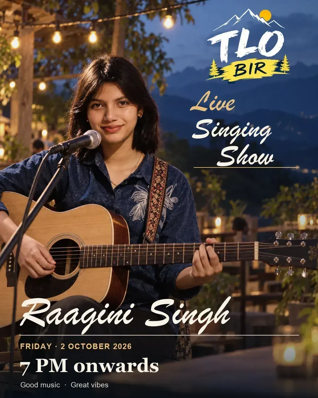 Live Singing Show w/ Raagini Singh