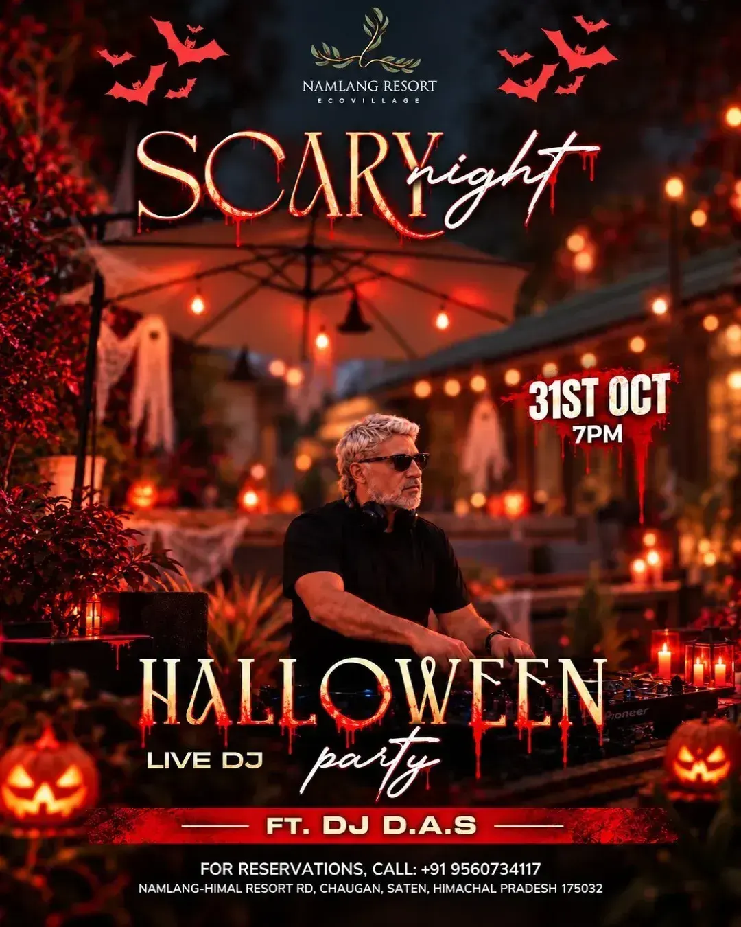 Scary Night — Halloween Party ft. DJ D.A.S.