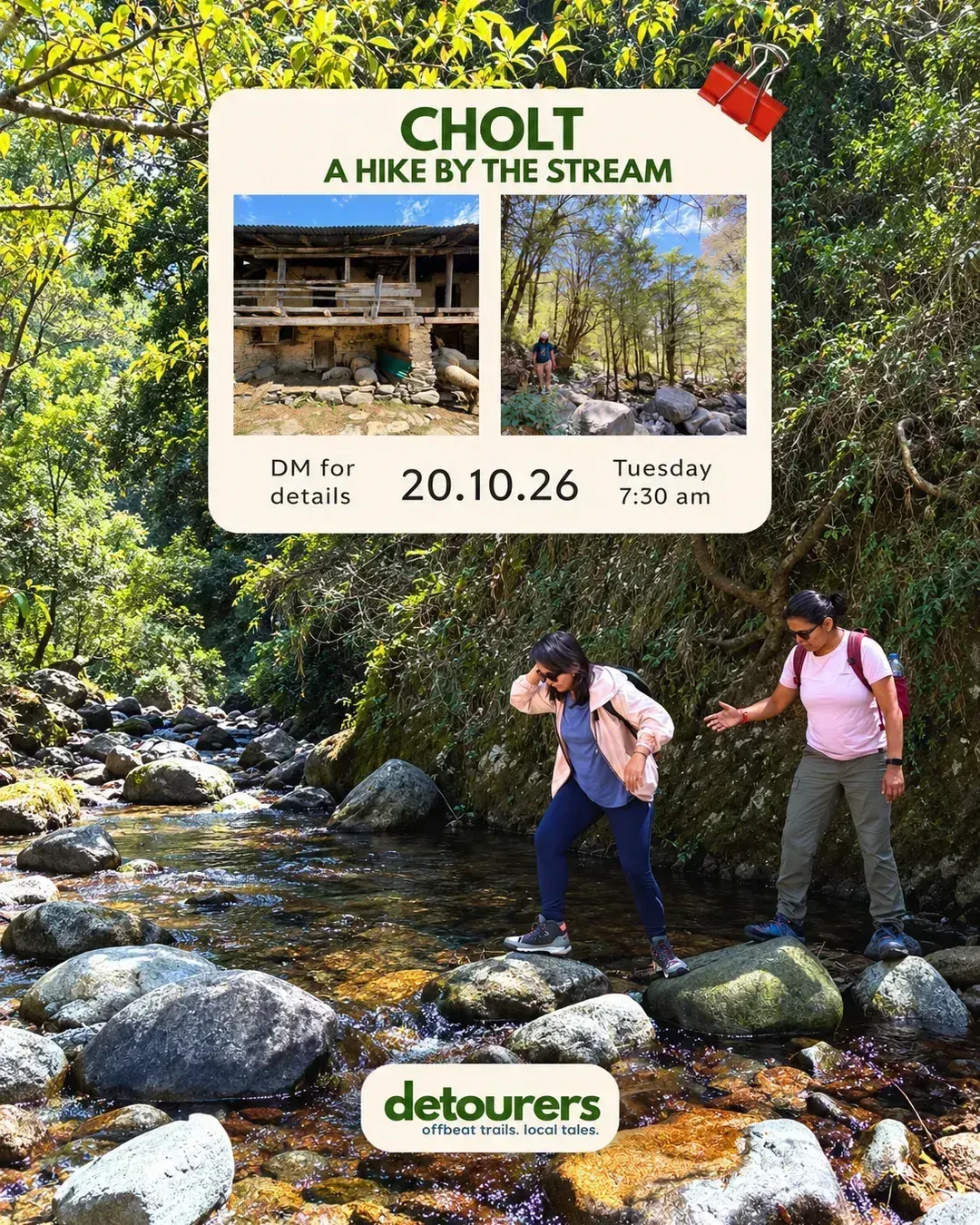 Cholt: A Hike by the Stream