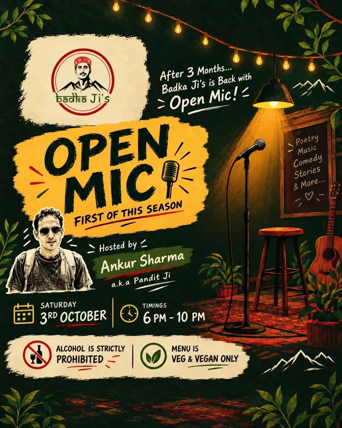 Badka Ji's Open Mic