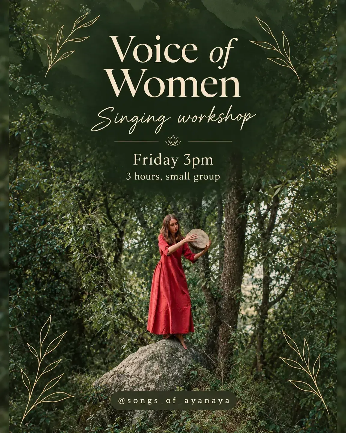 Voice of Women — Holistic Singing Workshop