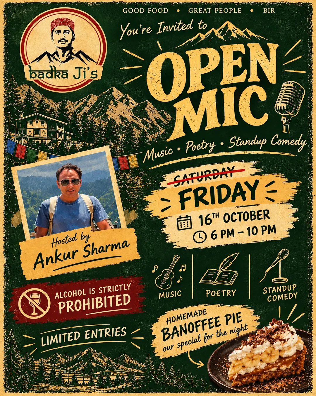 Badka Ji's Open Mic