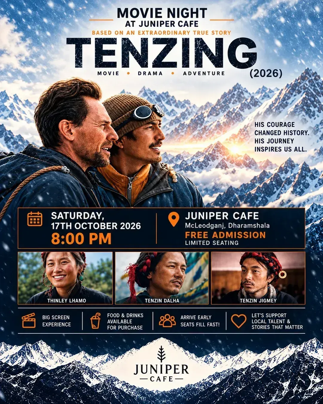 Tenzing: Screening & Conversation with Thinley Lhamo