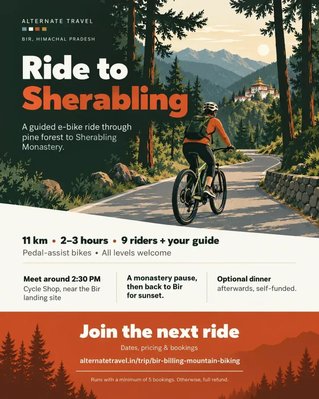 Ride to Sherabling