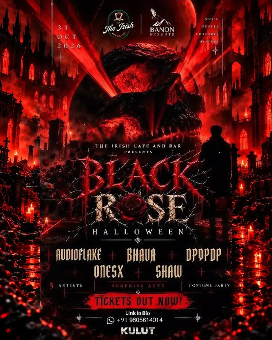 Black Rose Halloween